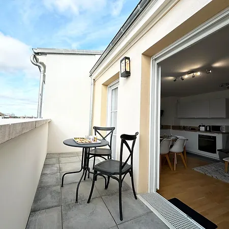 Apartment L Eiffel 5min Paris 35min Parking Terrasse Serris
