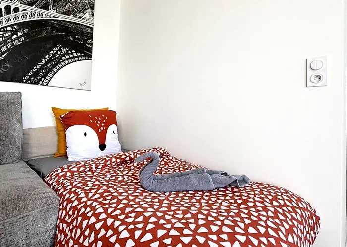Appartement L Eiffel 5min Paris 35min Parking Terrasse