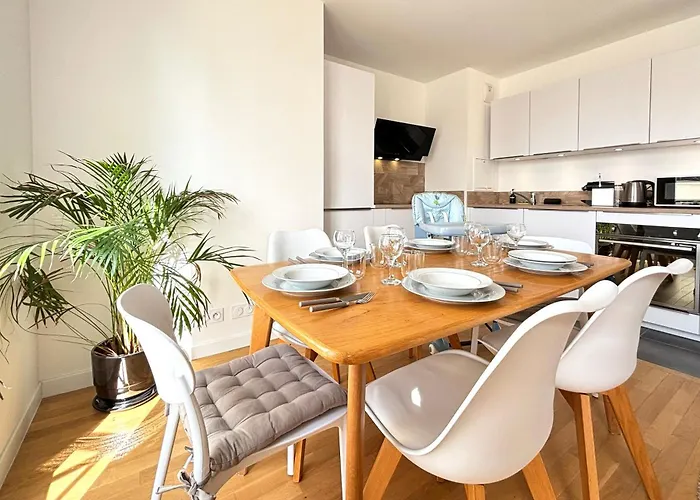 Appartement L Eiffel 5min Paris 35min Parking Terrasse