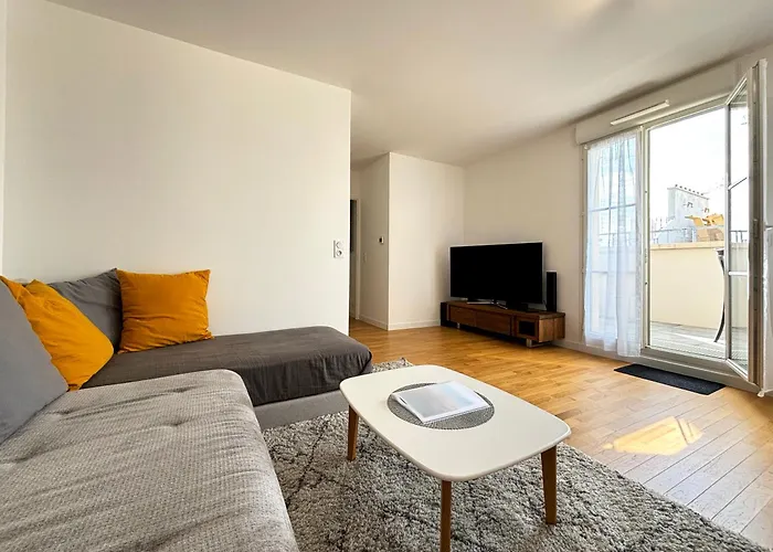 L Eiffel 5min Paris 35min Parking Terrasse *